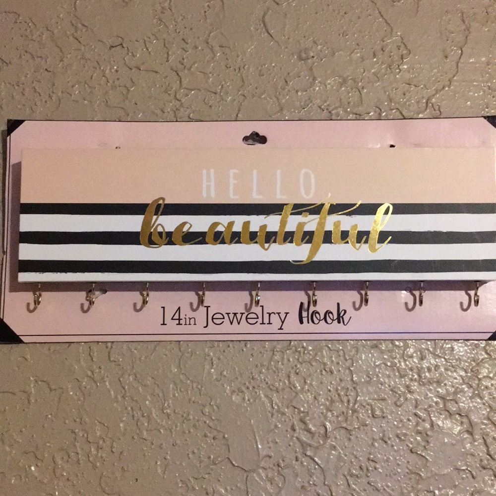 Hello Beautiful Mountable Jewelry Hook